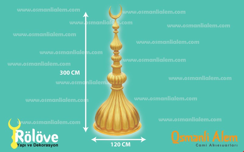 300 CM Kubbe Alemi (Dilimli)