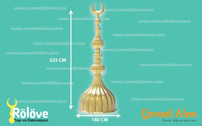 525 CM Kubbe Alemi (Dilimli)